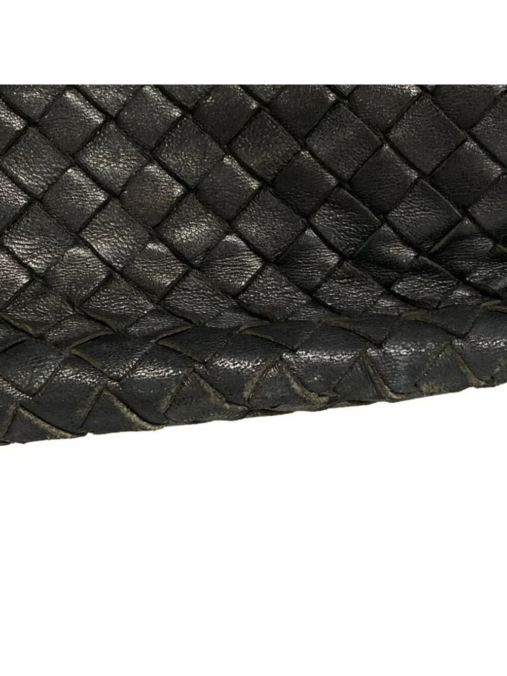 Bottega Veneta Tote Intrecciato Black Leather